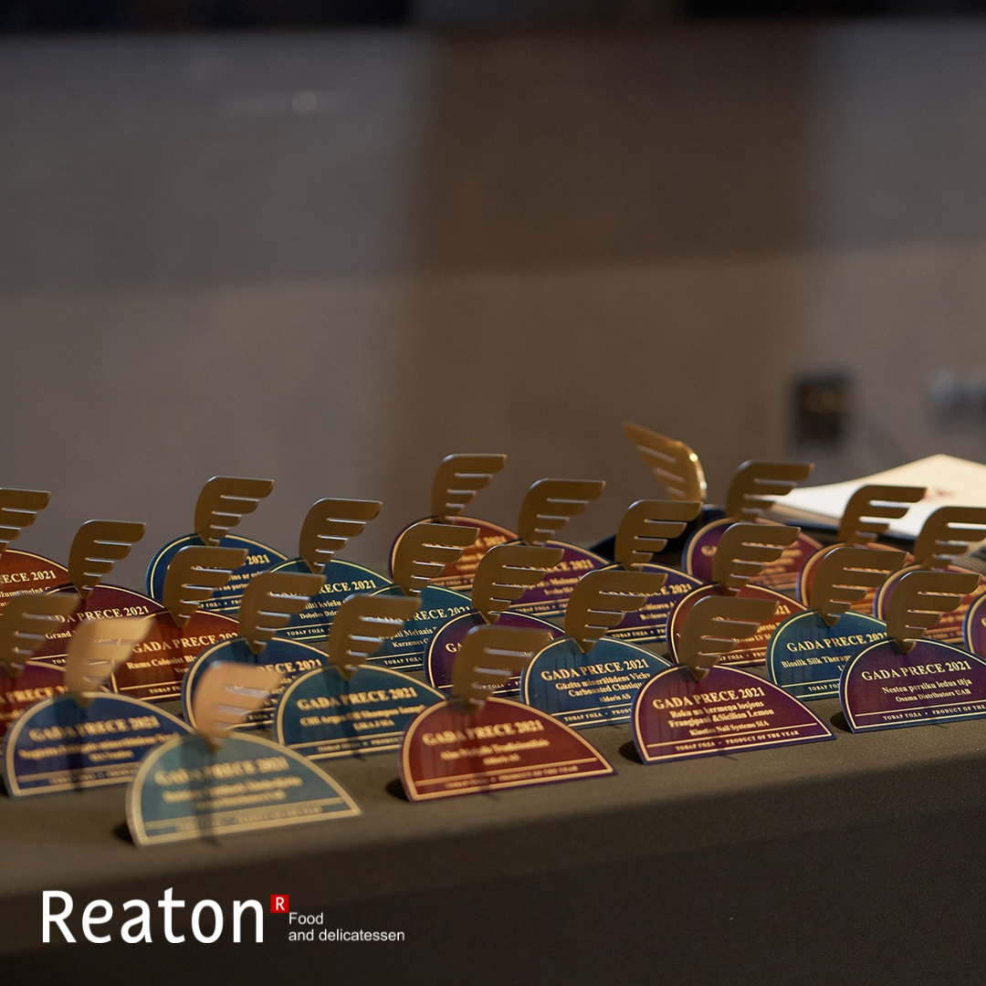 Two products of the Reaton assortment receive the prestigious award "Latvian Product of the Year 2021".