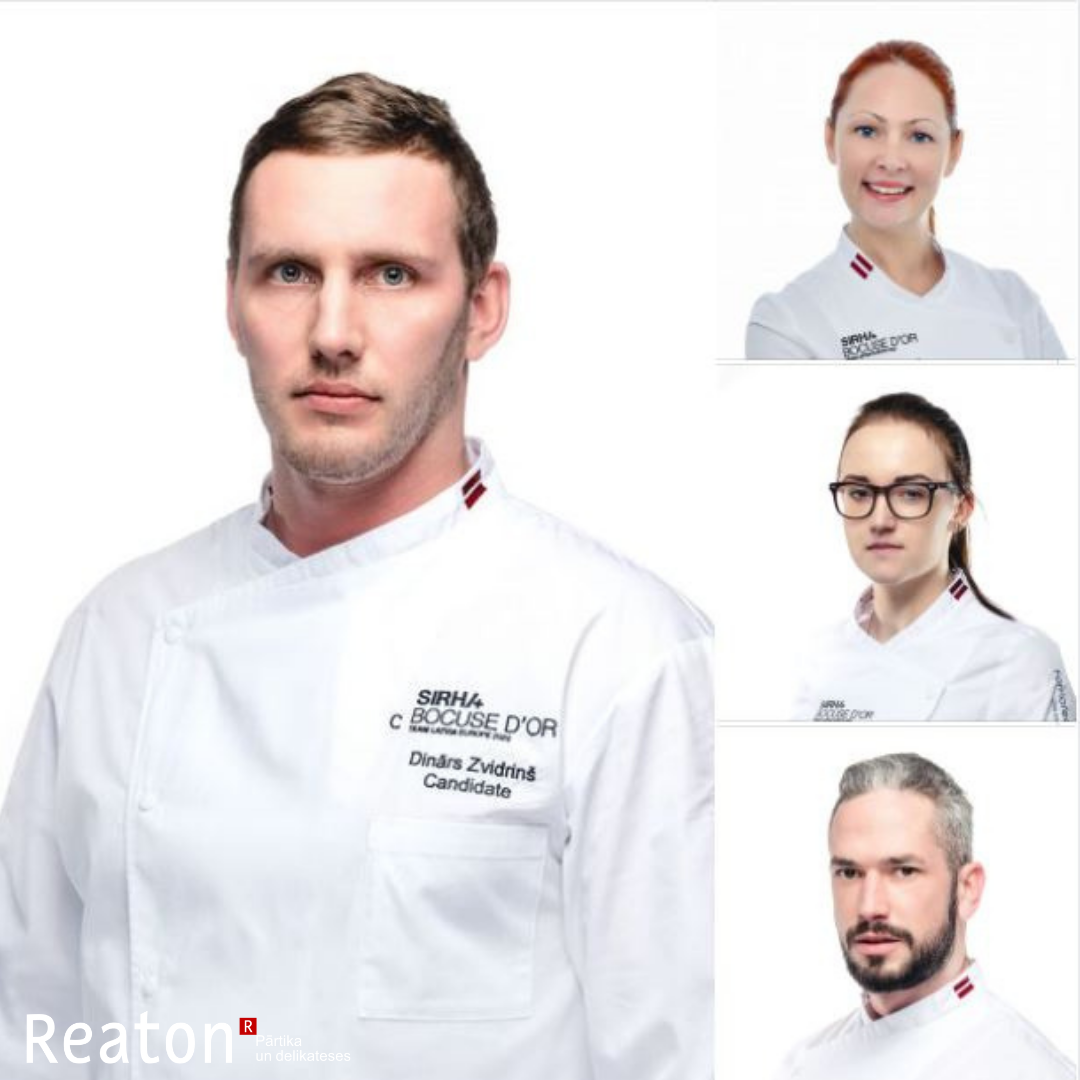 Reaton atbalsta Bocuse d'Or Latvia komandu