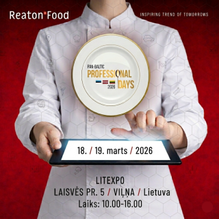 Reaton Food Profesionāļu dienas jau pavisam drīz!