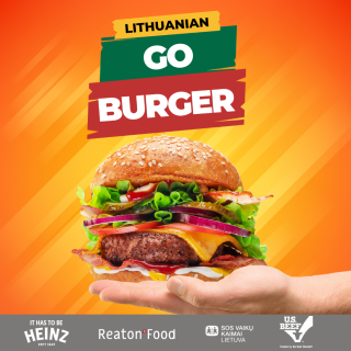 Lithuanian Go Burger Challenge 2026“ – Vilniuje rinksis geriausi mėsainių meistrai