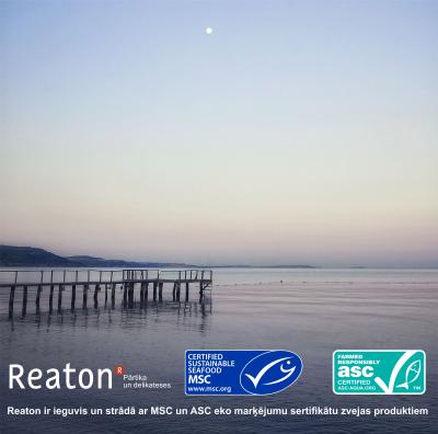 Reaton has received the ASC and MSC Eco quality certificates 