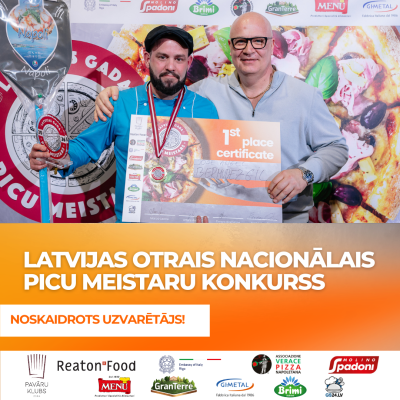 Noskaidroti labākie picas meistari Latvijā! 